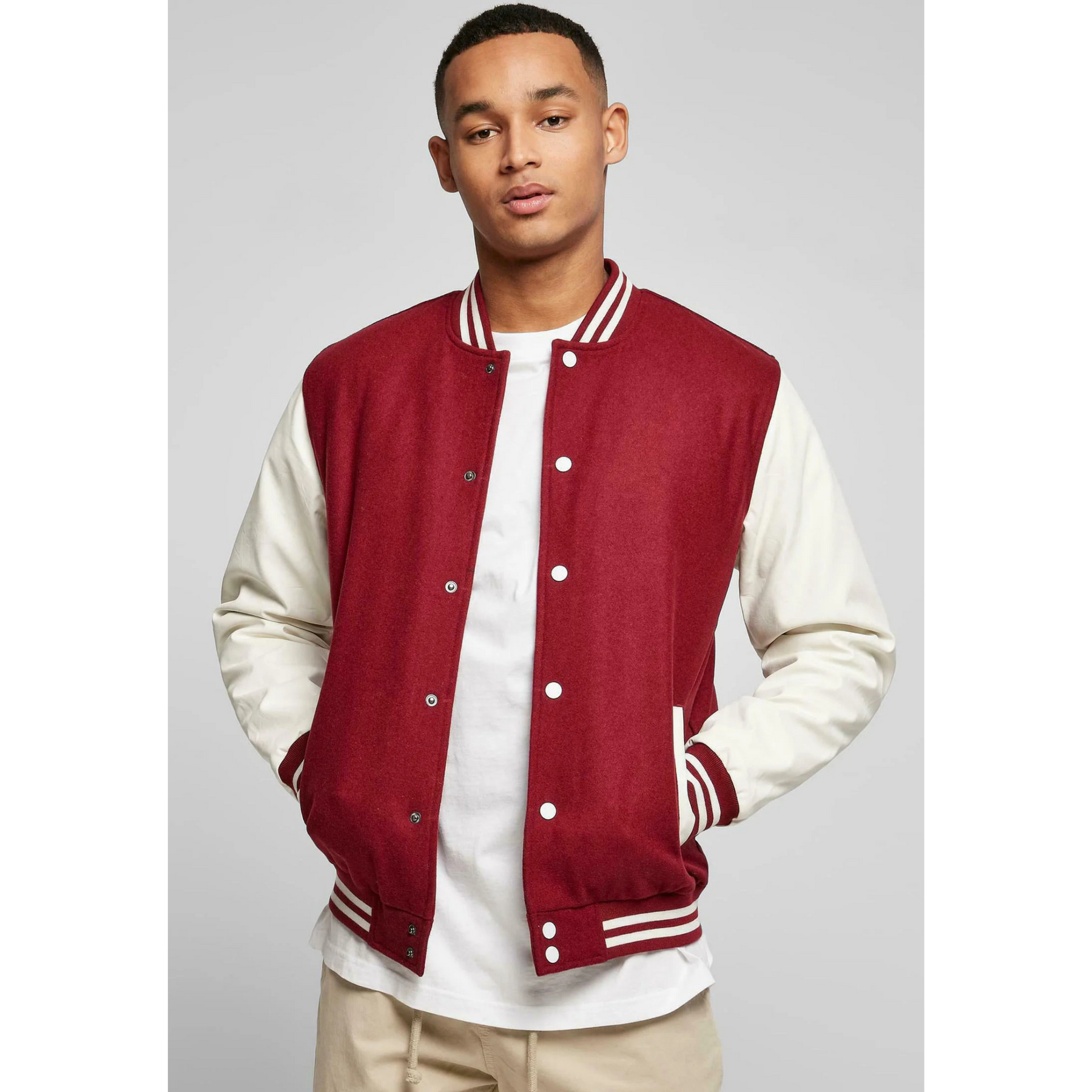 Urban Classics Varsity Jacket by Alpha Apparel | Premium College Style